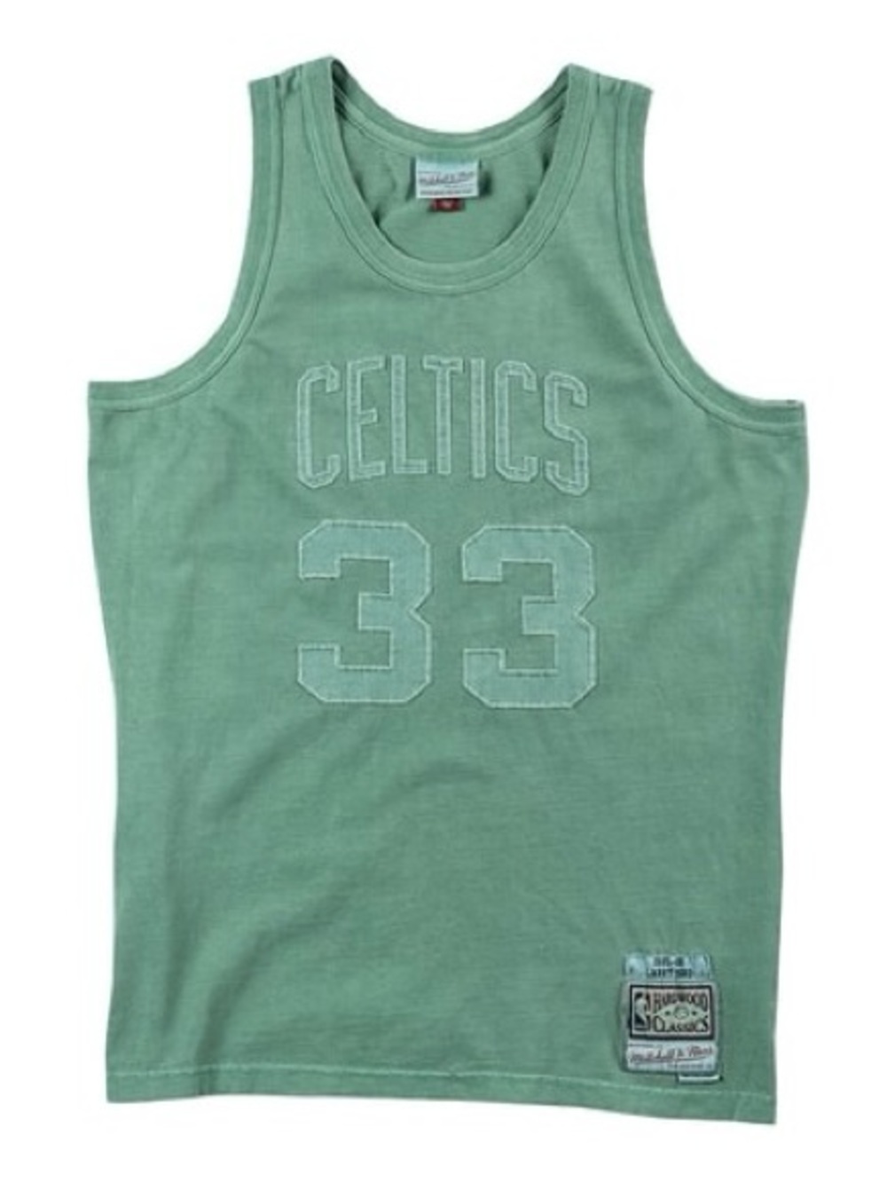 Mitchell & Ness Boston Celtics Larry Bird Washed Out Basketball Jersey | Small